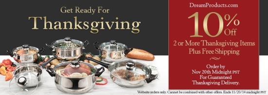 Get ready for Thanksgiving!